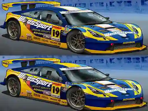 Spēle Spot Differences: Race Car online