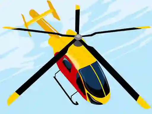 Spēle Dangerous Helicopter Jigsaw online