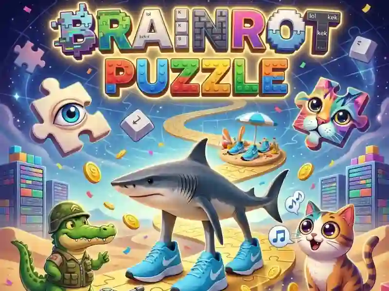 Spēle Brainrot Puzzle online
