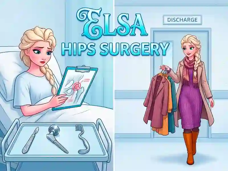 Spēle Elsa Hips Surgery online