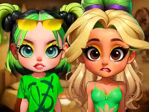Spēle Celebrity Face Dance online