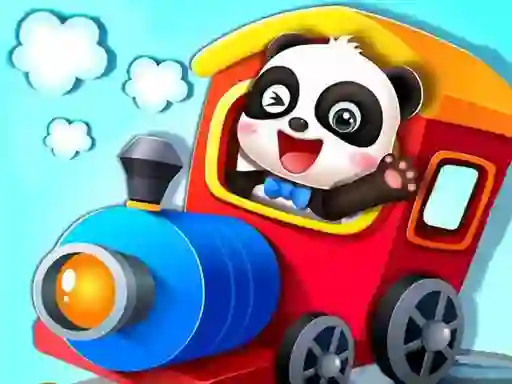 Spēle Baby Panda Train Driver online