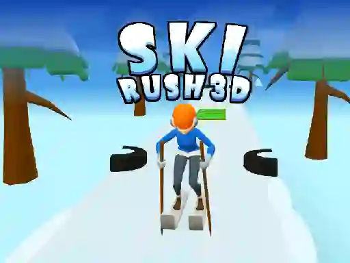 Spēle Ski Rush 3d online