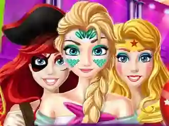 Spēle Halloween Princess Party online