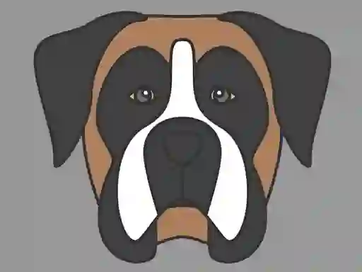 Spēle Doggy Face Coloring online