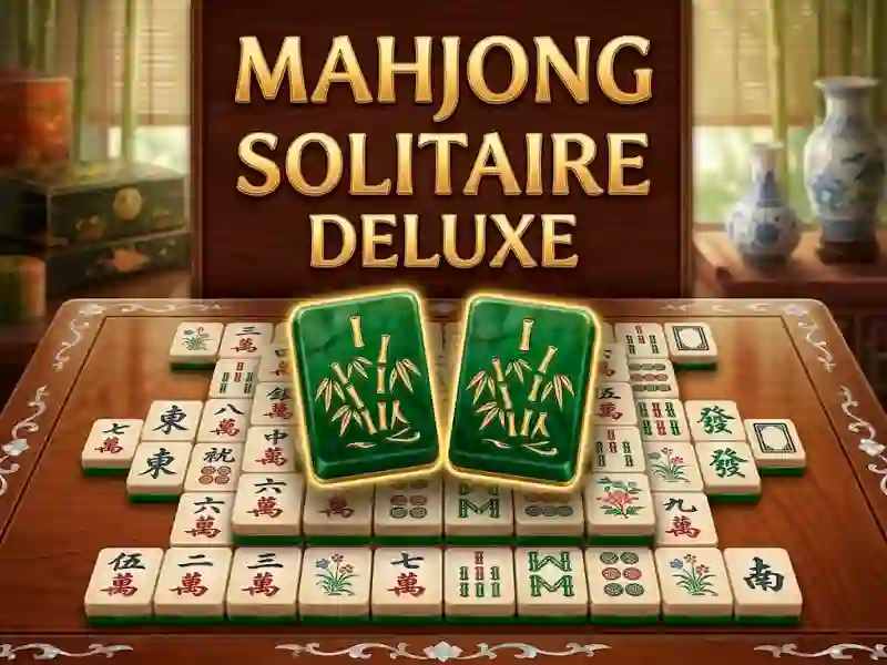 Spēle Mahjong Solitaire Deluxe online