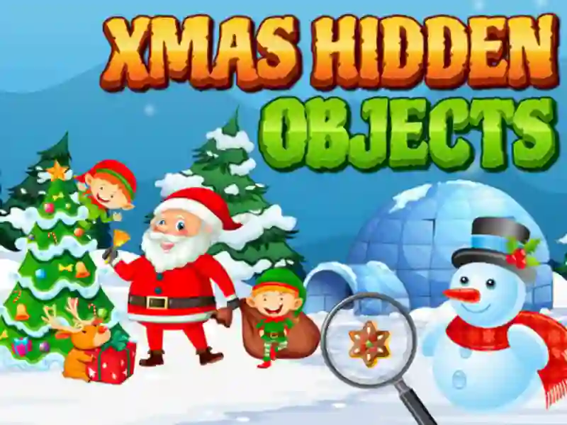 Spēle Xmas hidden objects online