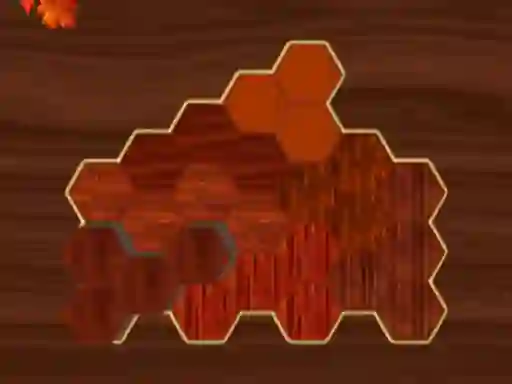 Spēle Woody Block Hexa Puzzle online