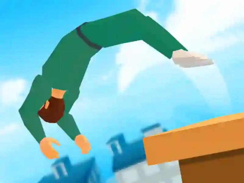Spēle Crazy Backflip 3D online