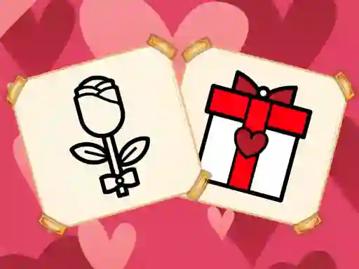 Spēle Valentine Present Coloring online
