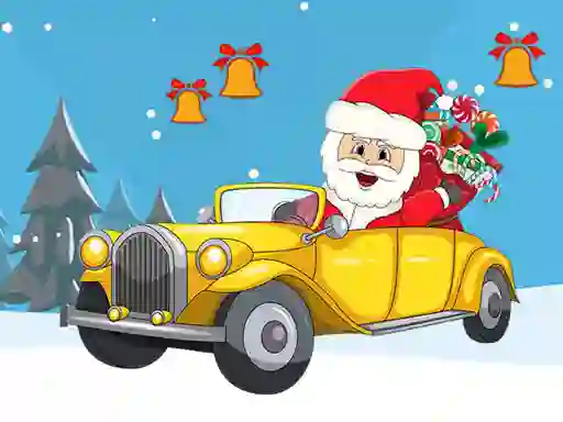Spēle Christmas Cars Find the Bells online