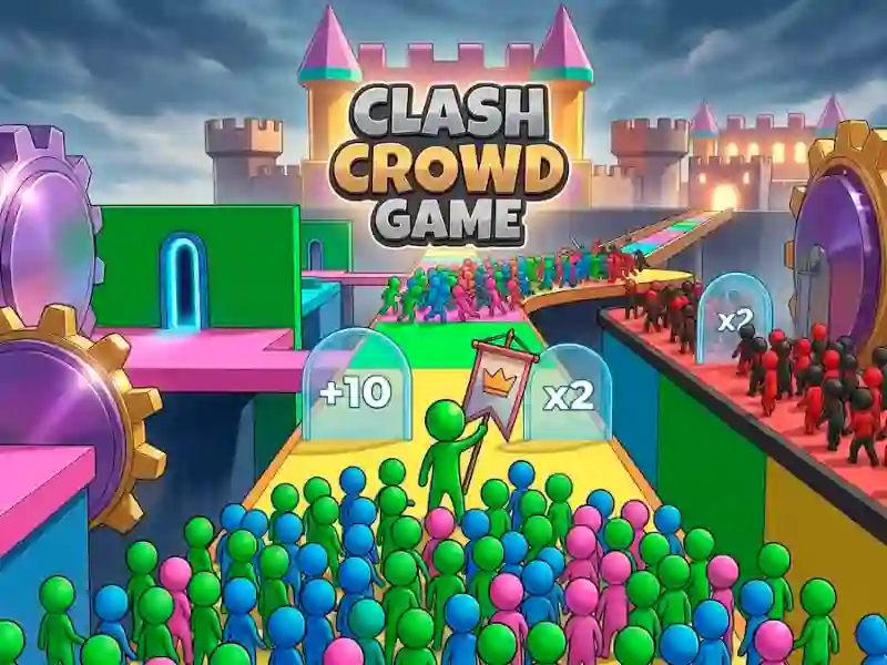 Spēle Clash Crowd Game online