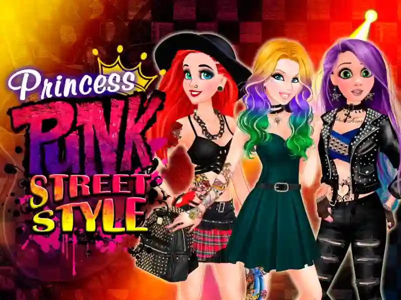 Spēle Princess Punk Street Style online