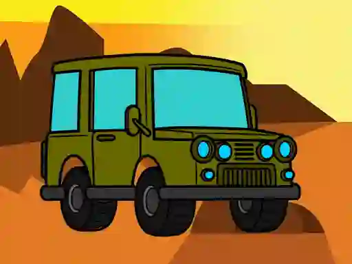 Spēle Off-Road Coloring Book online