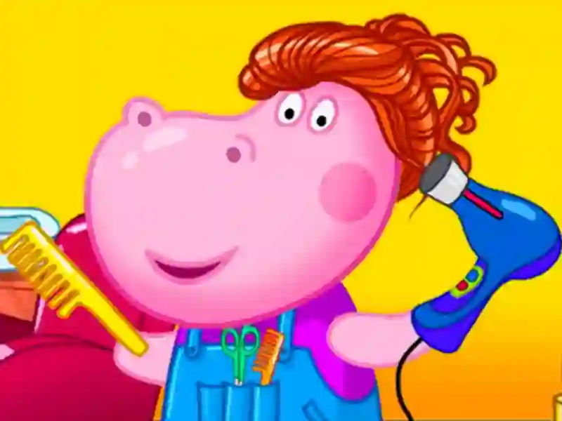 Spēle Hippo Hair Salon online