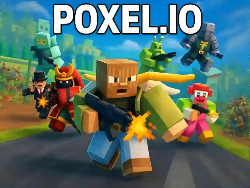 Spēle Poxel.io online