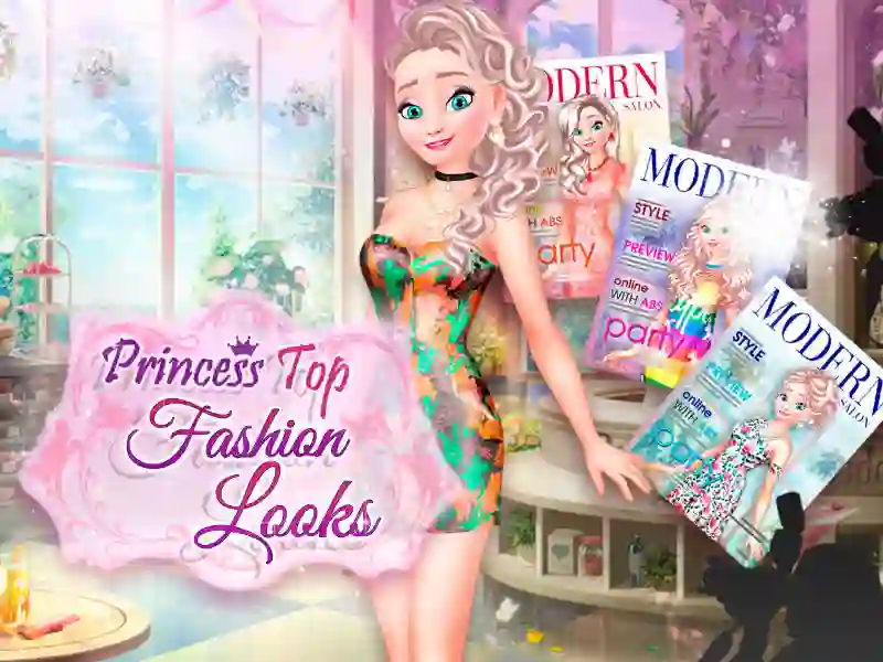 Spēle Princess Top Fashion Looks online