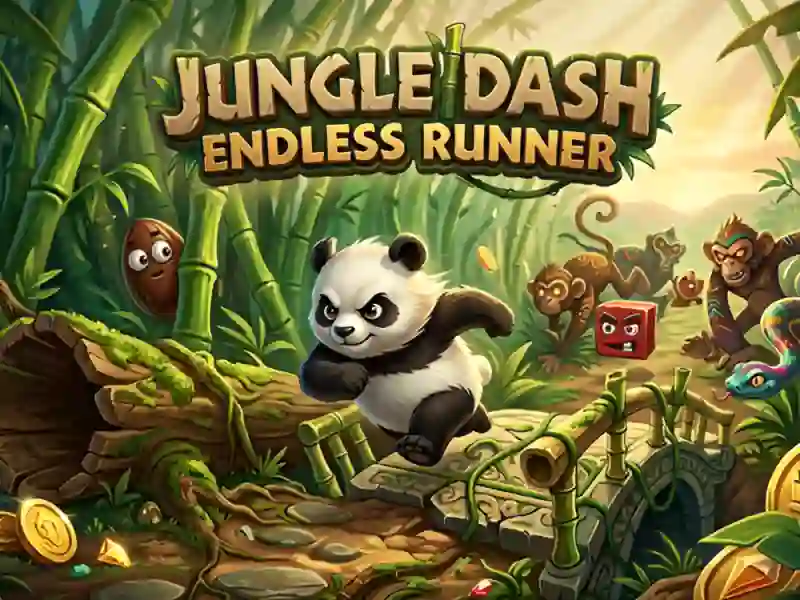 Spēle Jungle Dash - Endless Runner online
