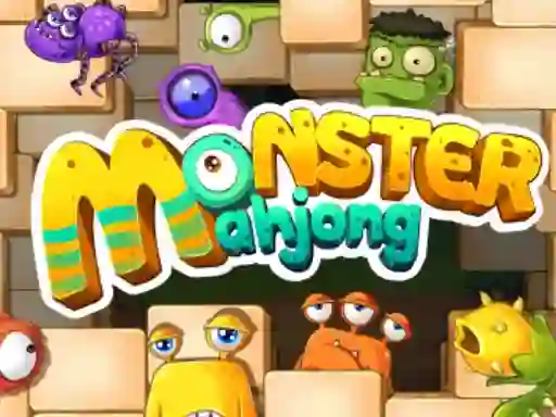 Spēle Monster Mahjong online
