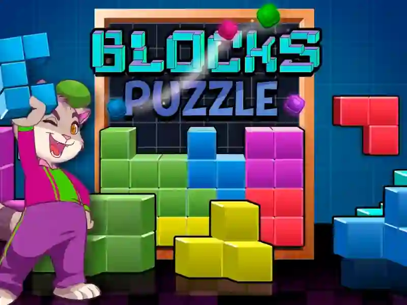 Spēle Blocks puzzle online