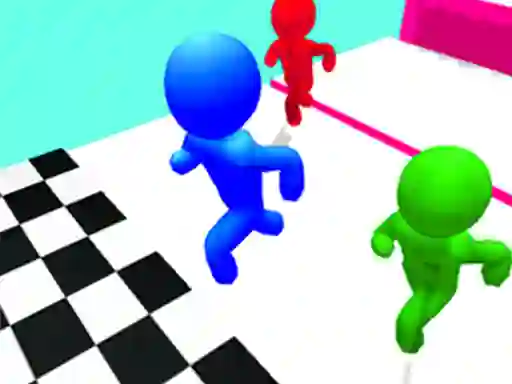 Spēle Stickman Race 3d online