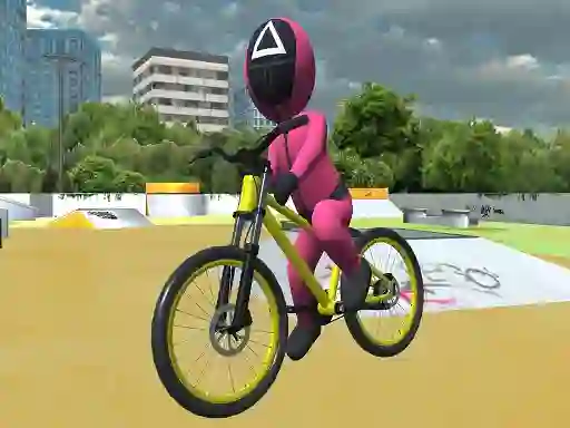 Spēle Squid Gamer BMX Freestyle online