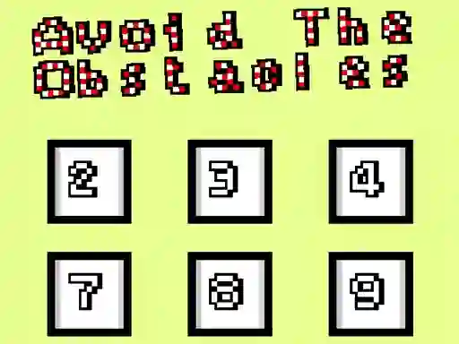 Spēle Avoid the obstacles online