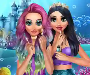 Spēle Mermaids Makeup Salon online