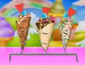 Spēle Homemade Ice Cream Cooking online