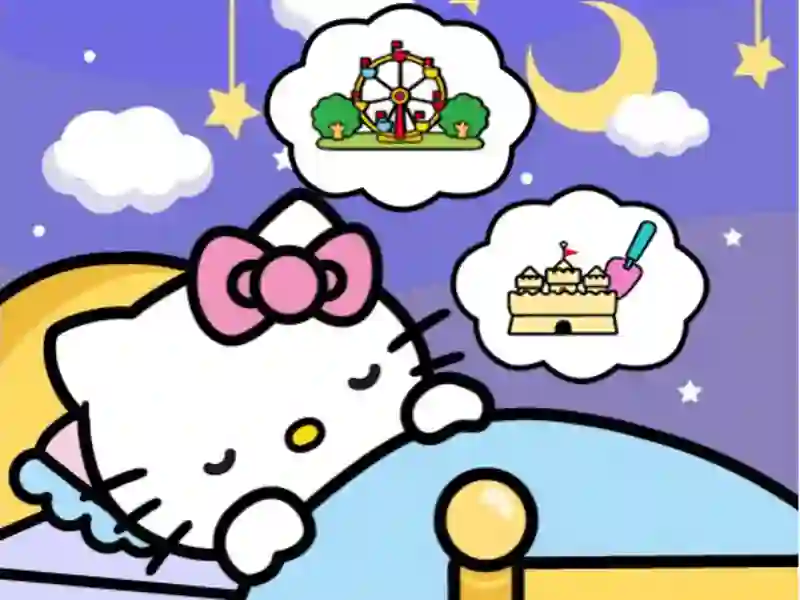 Spēle Hello Kitty Good Night online
