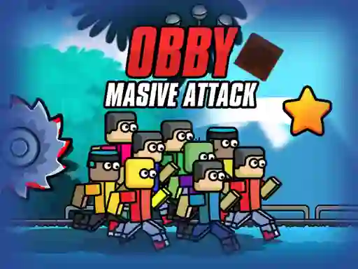 Spēle Obby Massive Attack online