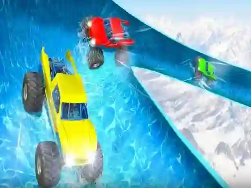 Spēle Crazy Monster Truck Water online