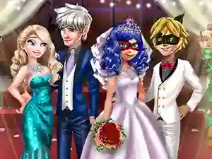 Spēle Ladybug Wedding Royal Guests online