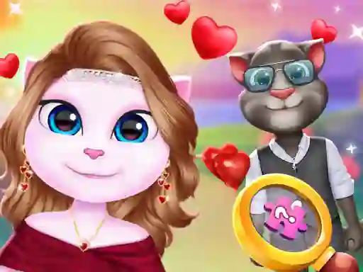 Spēle Kitty Couple Lovely Valentine online