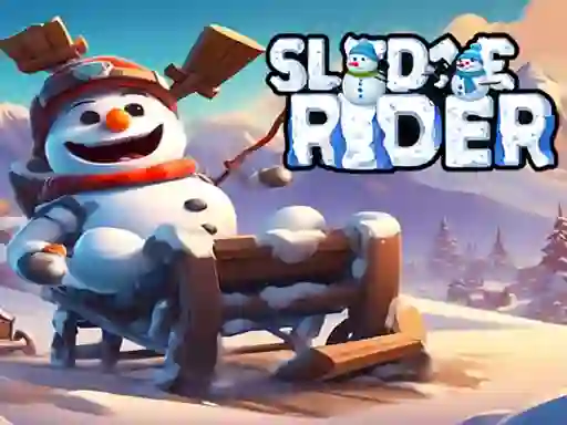 Spēle Christmas Sledge Rider 3D online
