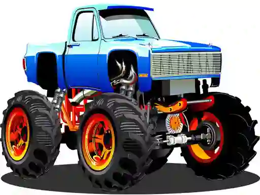 Spēle Monster Truck Puzzle online