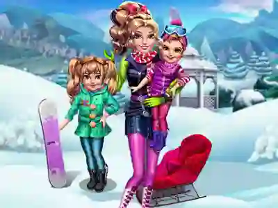 Spēle Twins Winter Fun! online