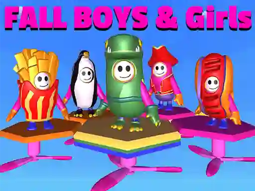 Spēle Fall Boys & Girls online