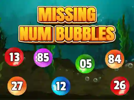 Spēle Missing Num Bubbles 2 online