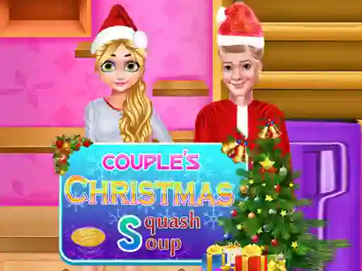 Spēle Couple Christmas Squash Soup online