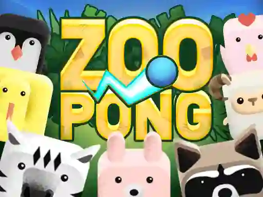 Spēle Zoo Pong online