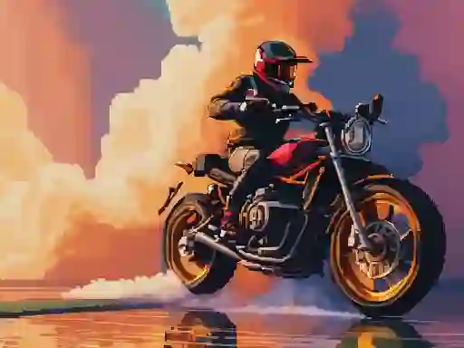 Spēle 3D Moto Simulator online