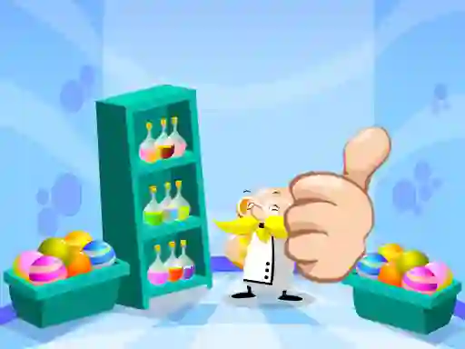 Spēle Crazy Professor Bubble online