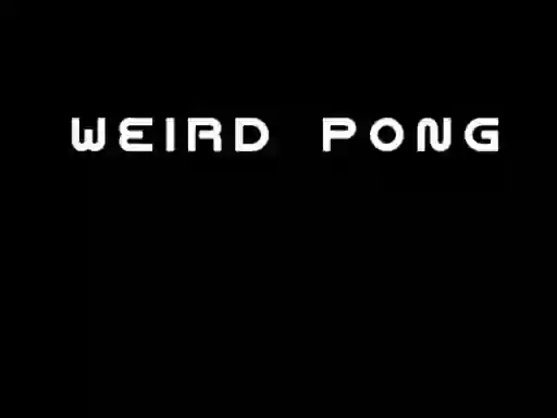 Spēle Weird Pong online