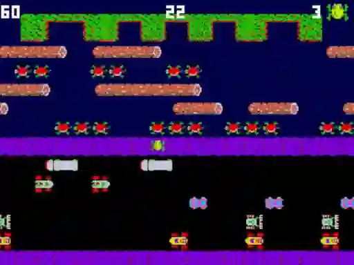 Spēle Clumpsy Frogger 2D online