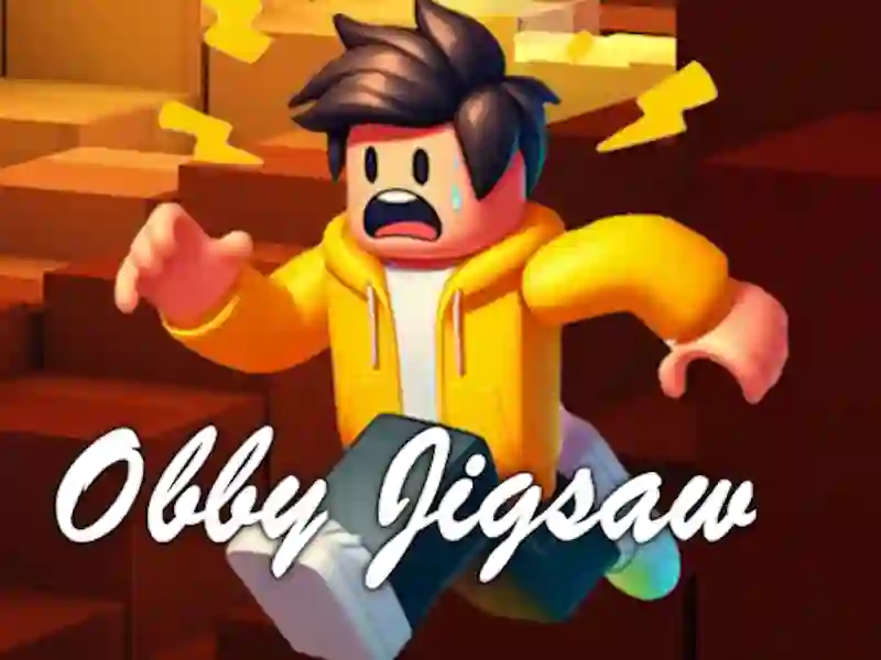 Spēle Obby Jigsaw online