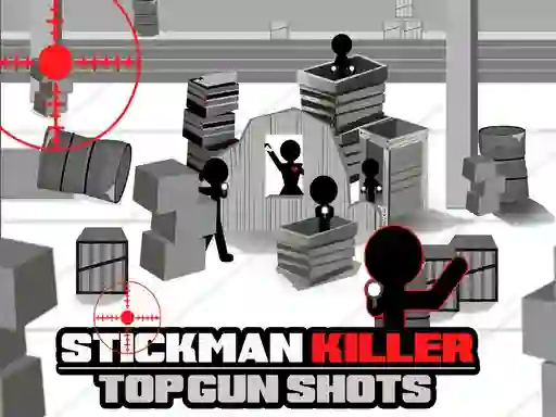 Spēle Stickman Killer Top gun Shots online
