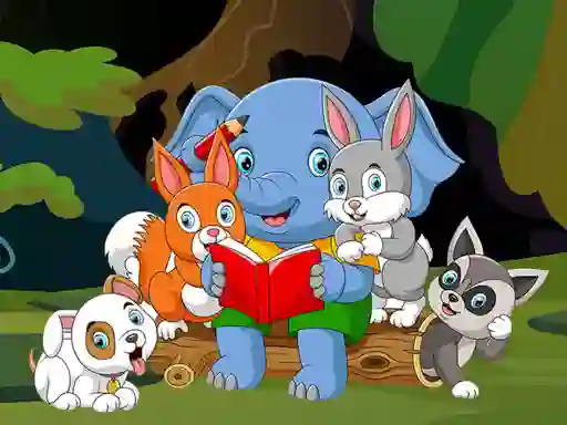 Spēle Cute Animals Memory online
