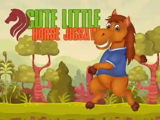 Spēle Cute Little Horse Jigsaw online