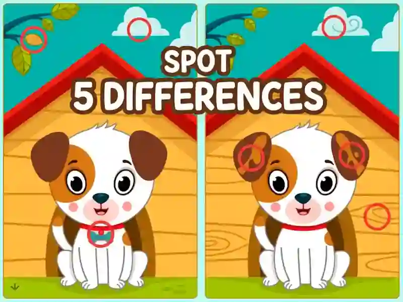 Spēle Spot 5 Differences online